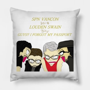 Canadian travels for Louden Swain Pillow