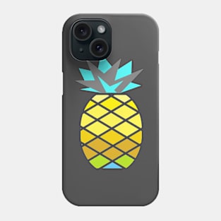 sunshine fruit pineapple clear Phone Case