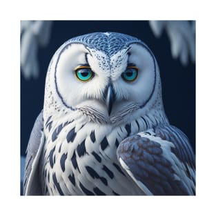 Snowy Owl Portrait T-Shirt