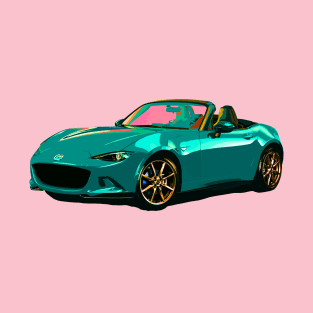 Miata MX5 IV CYAN T-Shirt