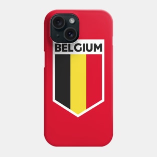 Belgium Flag Emblem Phone Case