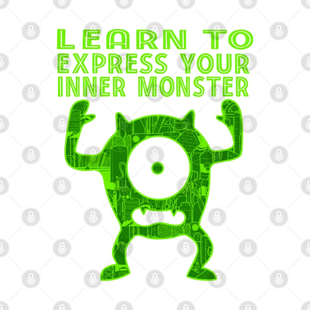 Learn to Express Your Inner Monster Art Supply by The Craft ACE