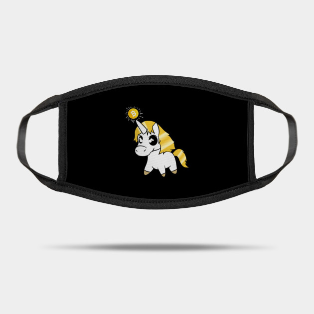 Bitcoin Unicorn Tshirt Gold Btc Cryptocurrency Gift Png Unicorn