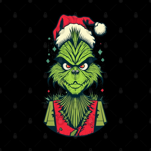 Grinch Punk by OnimakoArt