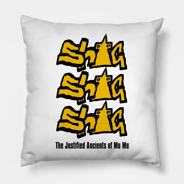 Shag Shag Shag - KLF Pillow by Stupiditee