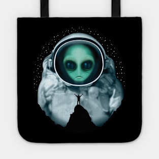 Giant Alien Astronaut Tote