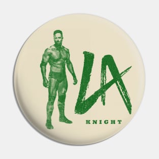 LA Knight #2 // green solid style Pin