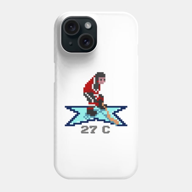 16-Bit Legend Jeremy Roenick (AWAY) Phone Case by Beerleagueheroes.com Merch Store