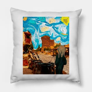 The Scream Scarry Pillow