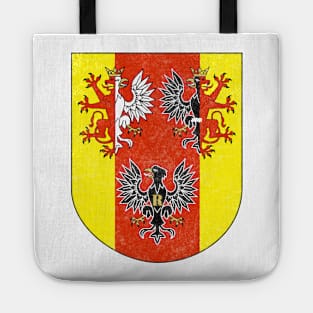 Łódź Voivodeship / Polish Eagle Regional Flag Design Tote