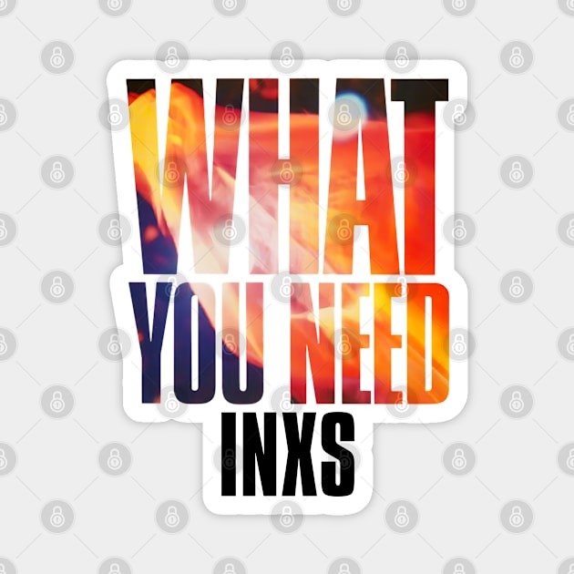 INXS - What You Need Magnet by Timeless Chaos