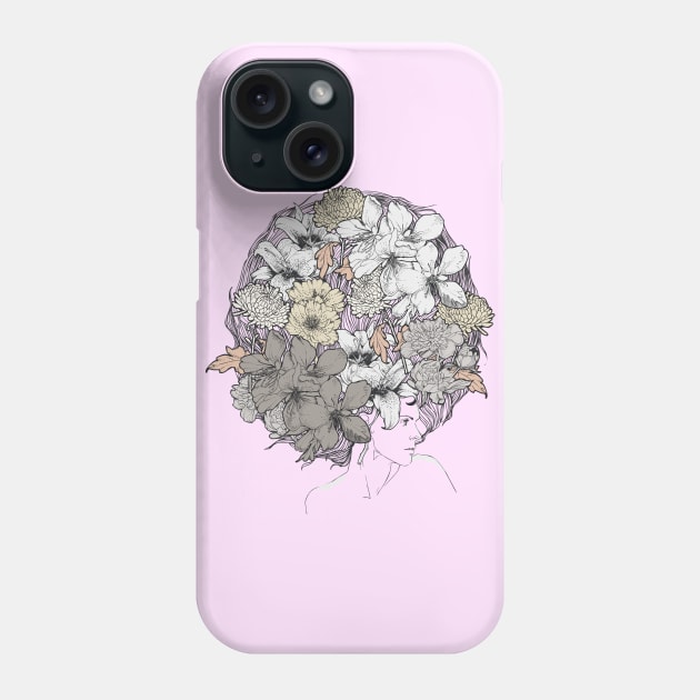 INSIGHT BLOOM Phone Case by huebucket