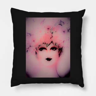 PINK FLOWER GIRL,,House of Harlequin Pillow