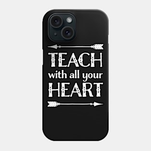 Teacher T-shirt Back To School Teaching Appreciation Gift Phone Case