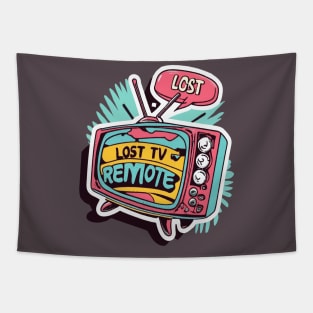 Lost TV Remote Tapestry