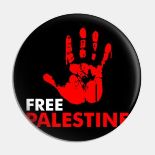 Free Palestine - Stop Massacre In Palestine And Stop Killing Pin