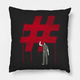Hashtag Pillow