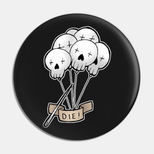 balloon death Pin