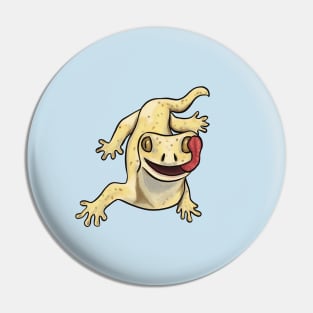 Grinning Gecko Pin