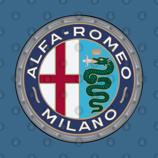 Alfa Romeo Milano Vintage logo by fmDisegno