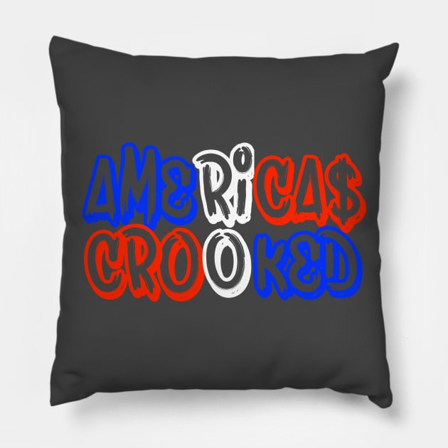 AMERICAS DOMINICAN Pillow by AmericasCrooked