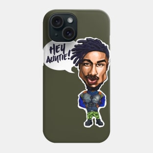 Killmonger - Hey Auntie! Phone Case