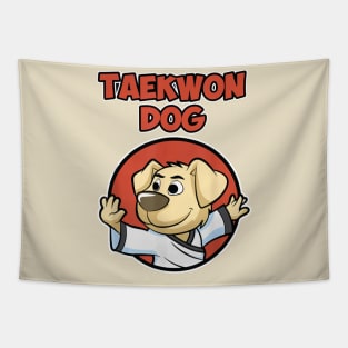 Tae Kwon Dog Tapestry