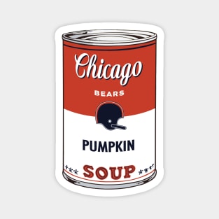 Chicago Bears Soup Can Magnet