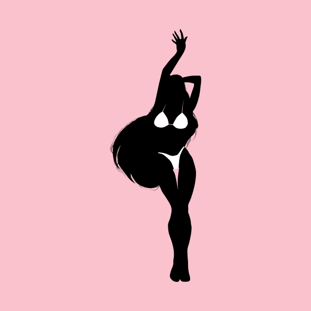 Dancing Girl Silhouette by jintetsu