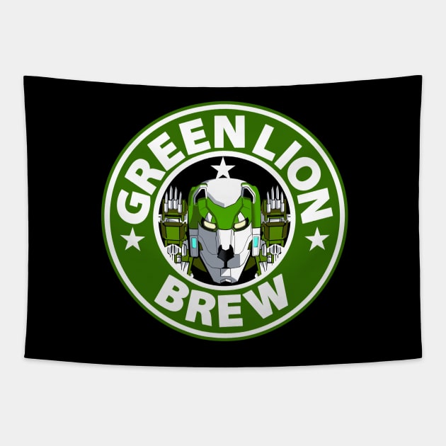 Green Lion Brew Tapestry by Lmann17