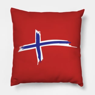 Norwegian flag Pillow