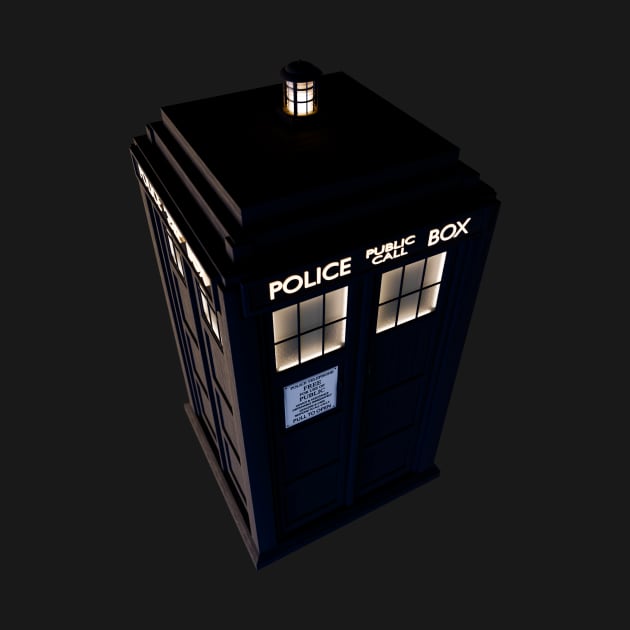 Doctor Who TARDIS by Treherne