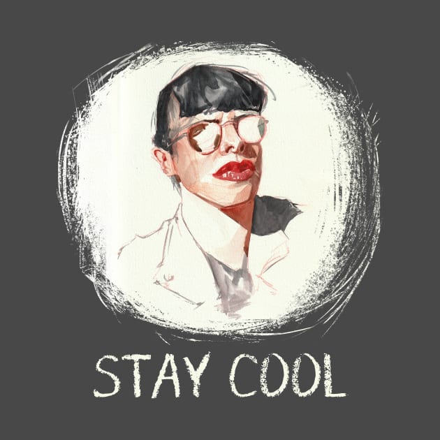 Stay cool portrait by Khasis