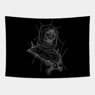 SKULL GAME LEGEND HERO Tapestry