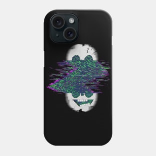 Crazy Glitch Skull - V.one Phone Case