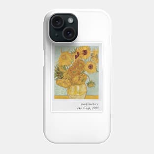 van Gogh - sunflowers Phone Case