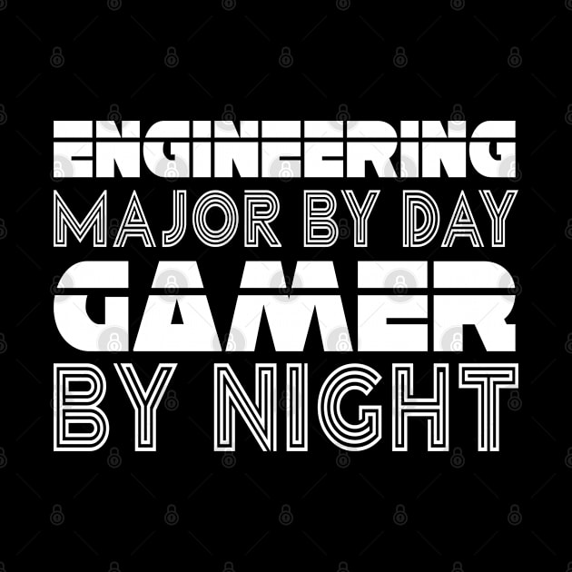 Engineer Gaming Funny Video Games Gifts for Nerd gamers by shamyin