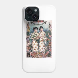 Hong Kong FLORAL PERFUME Cosmetics Kwong Sang Hong Advertisement Vintage Chinese Phone Case