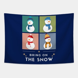 Bring on the Snow Tapestry