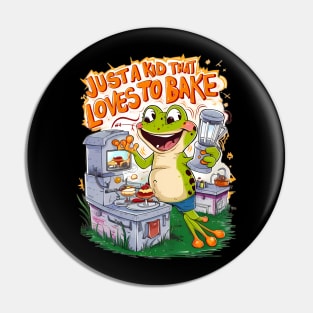 Culinary Explorer: Frogs Stove Adventure Pin