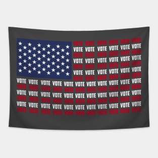 Vote for america Tapestry