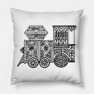 Decorative Train Pillow