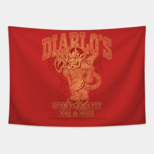 Diablo's bbq Tapestry