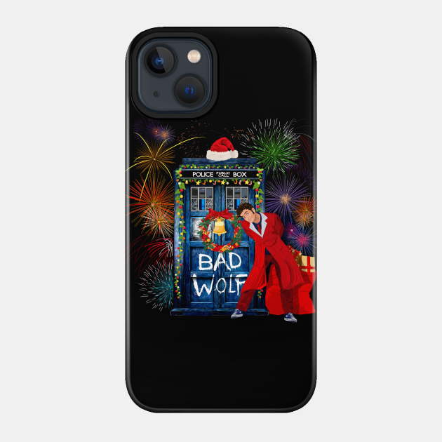 Happy New year from 10th Doctor - Doctor Who - Phone Case