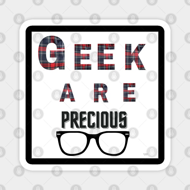 geek precious Magnet by urbanity jungle