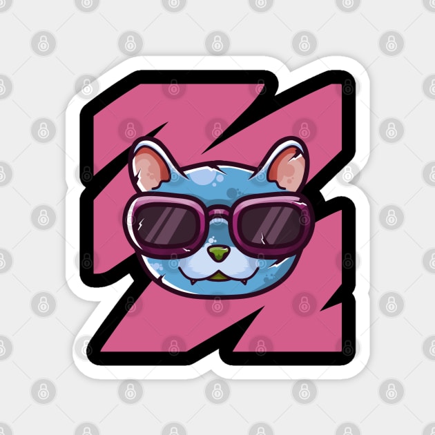 Cool cat Magnet by ezx