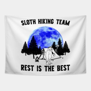Sloth Hiking Team - Rest is for the Best Tapestry