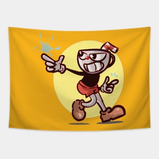 cuphead Tapestry