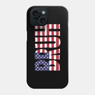 Bruh Flag - Grunge version Phone Case