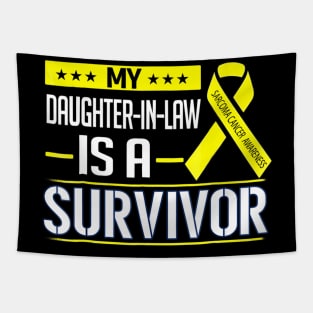 My Daughter In Law Sarcoma Cancer Awareness Tapestry